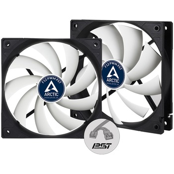 Ventilator ARCTIC F12 PWM PST (2PCS Value pack), 120mm Ventilator ARCTIC F12 PWM PST (2PCS Value pack), 120mm