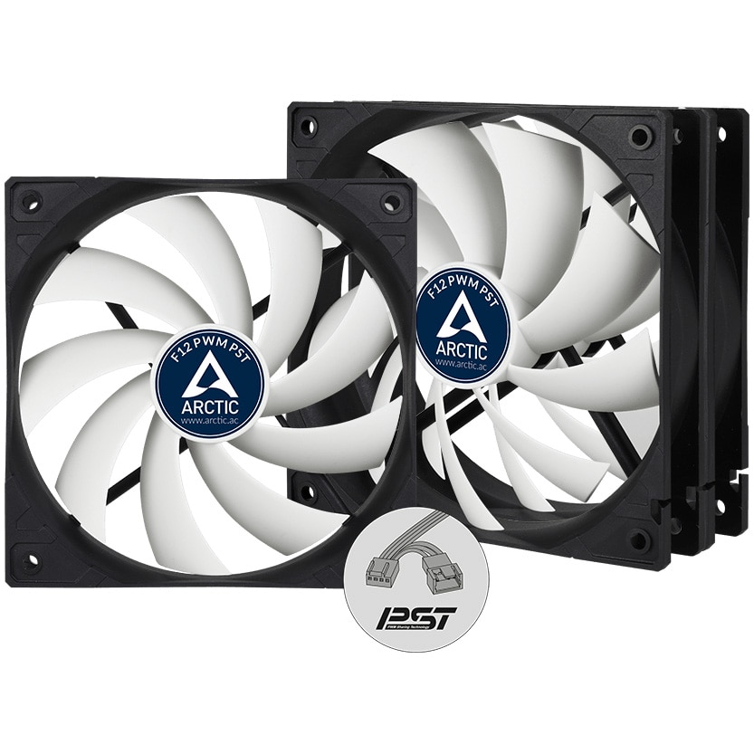 Ventilator ARCTIC F12 PWM PST (3pcs Value Pack), 120mm