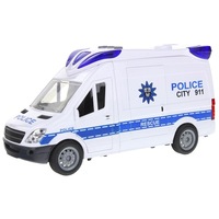 masina de politie tip duba rescue policecu acoperis si usi care se deschid cu lumini si sunete de sirena 26 cm lungimealbalbastru imagen 21_0_
0