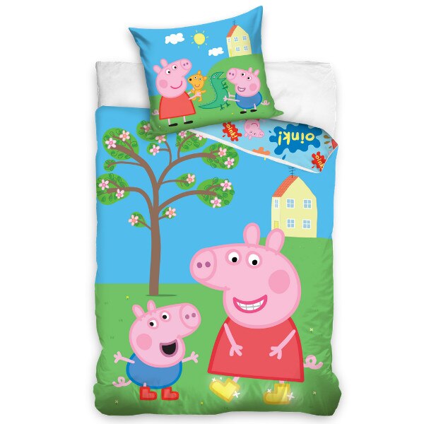 Lenjerie pat Purcelusa Peppa 140x200 cm PP192021-PP