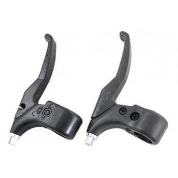 Set manete frana din plastic, negru Set manete frana din plastic, negru