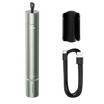 Lanterna auto si ciocan parbriz, Baseus Savior Flashlight Emergency Light black Lanterna auto si ciocan parbriz, Baseus Savior Flashlight Emergency Light black