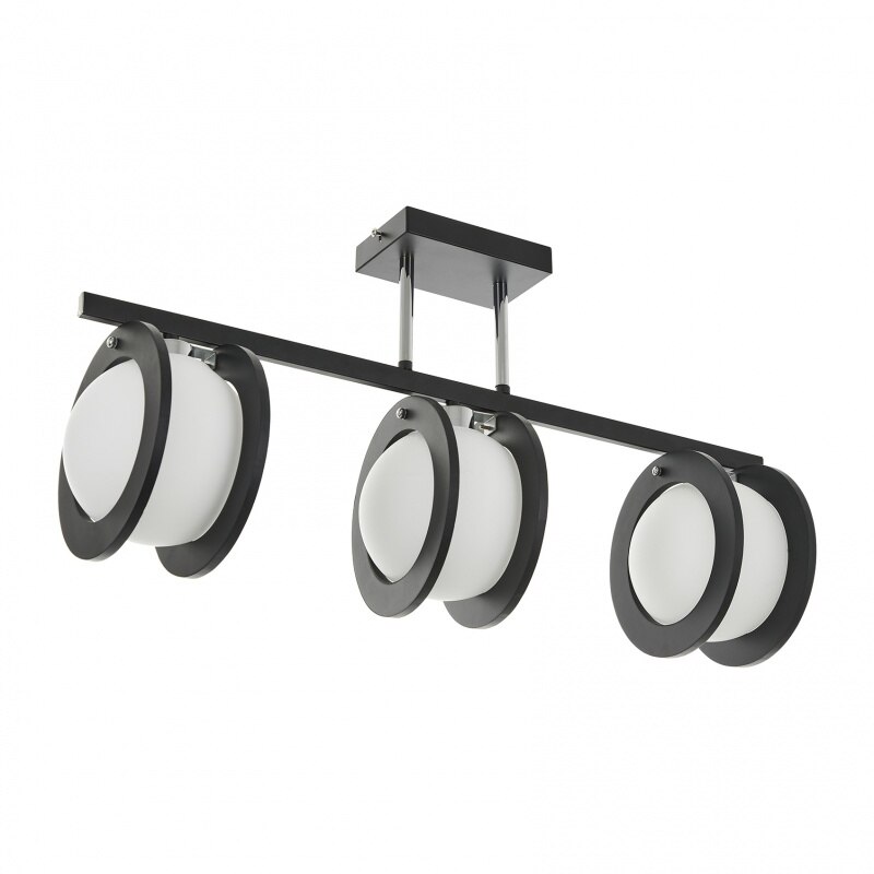 Lustra Pandora, negru, 3xe27, 2280/3