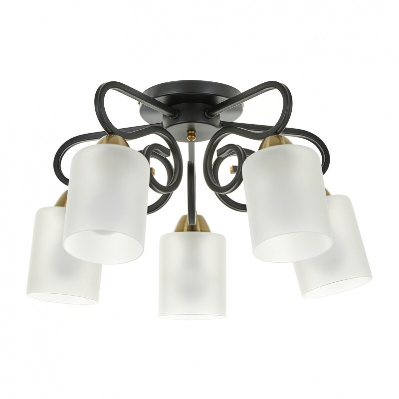 Lustra Samoa, negru, 5xe27, 2274/5