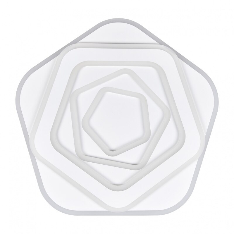 Plafoniera Orchid, Alb, led 98w, 3000k-4000k-6000k, 2299