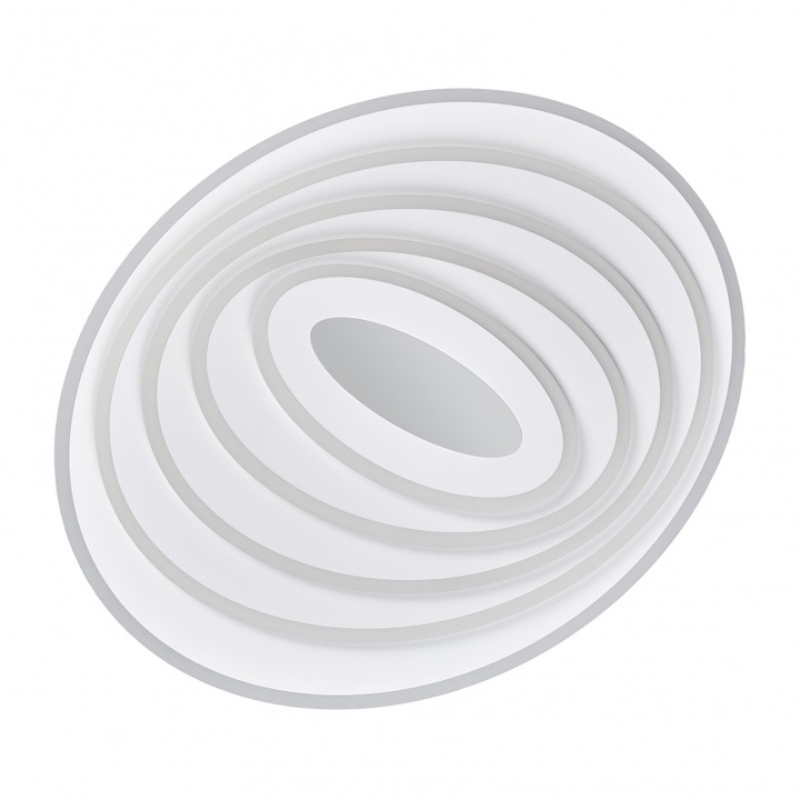 Plafoniera Poppy, Alb, led 98w, 3000k-4000k-6000k, 2297