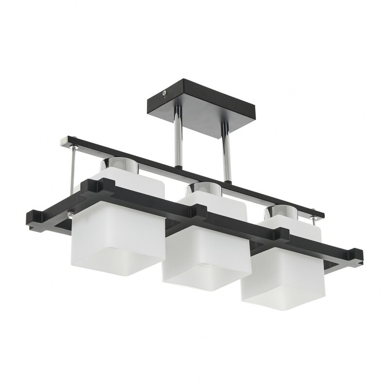 Lustra Hero, negru, 3xe27, 2281/3