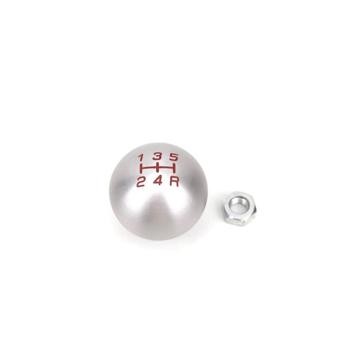 Топка за скоростен лост Honda S2000, 5 скорости, Сребрист