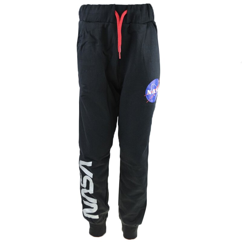 Pantaloni sport pentru baieti E Plus M NASA 5211147, Negru