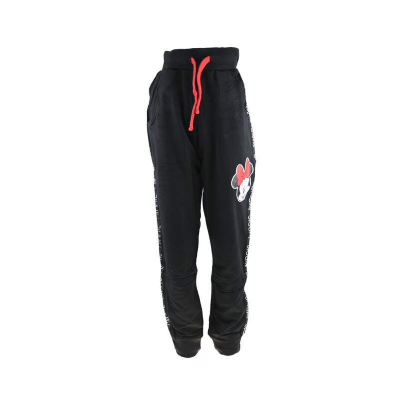 Pantaloni sport pentru fete E Plus M Minnie Mouse 52-152N, Negru