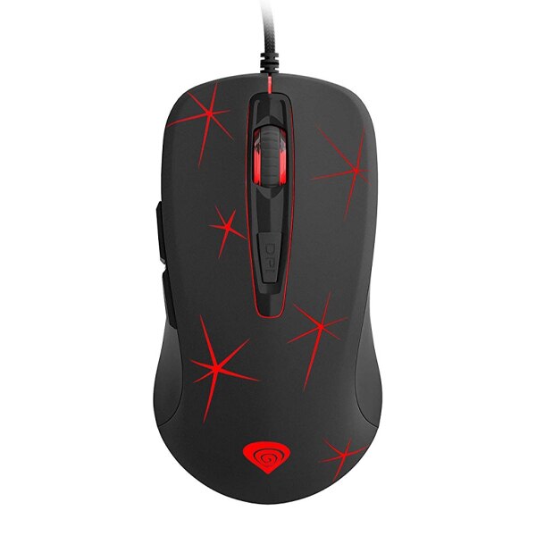 Mouse de gaming Genesis, Optic, 2400Dpi, Ergonomic, Negru