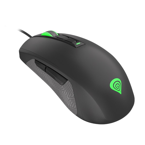 Mouse de gaming Genesis, Optic, 4000Dpi, Ergonomic, Lumina de fundal RGB, Senzor optic, Negru