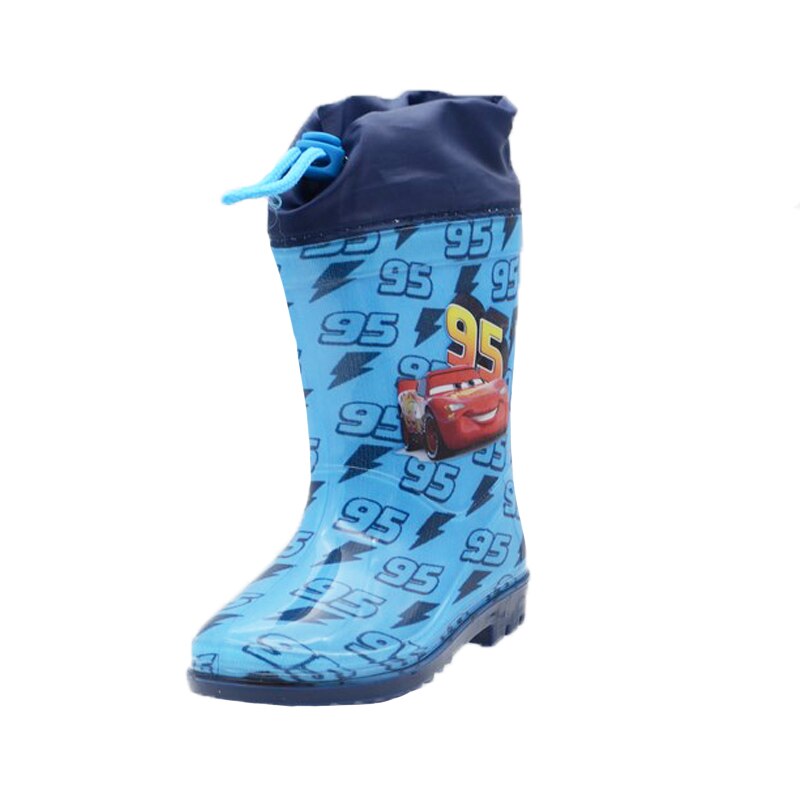 Cizme din cauciuc pentru baieti E Plus M Cars 556152, Albastru