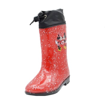 Cizme din cauciuc pentru fete E Plus M Mickey si Minnie Mouse 558336, Rosu Cizme din cauciuc pentru fete E Plus M Mickey si Minnie Mouse 558336, Rosu
