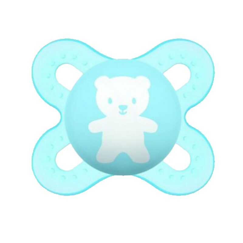 Suzeta ortodontica din silicon MAM Start 806469, Albastru 0-2 luni