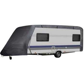 Prelata pentru rulota, vidaXL, Tesatura, S (518 x 230 x 220 cm), Gri Prelata pentru rulota, vidaXL, Tesatura, S (518 x 230 x 220 cm), Gri