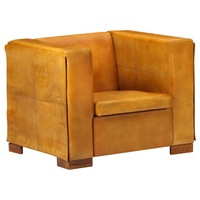 canapea de o persoana tapitata cu piele naturala vidaxl piele 85 x 69 x 69 cm maro deschis imagen 6_0_
0