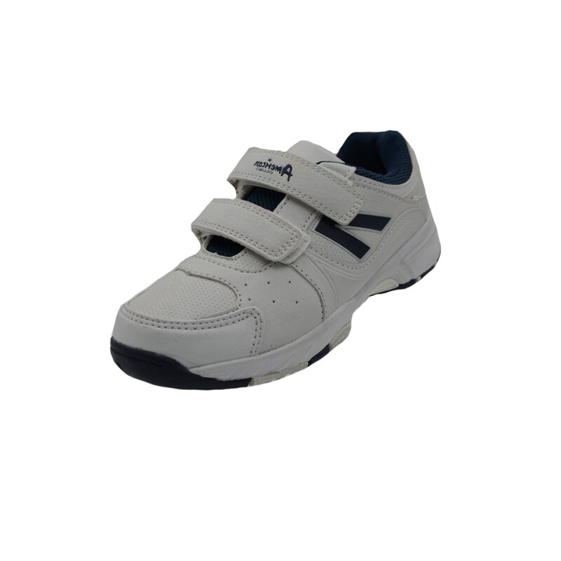 Pantofi sport pentru baieti American Club 95-33A, Alb