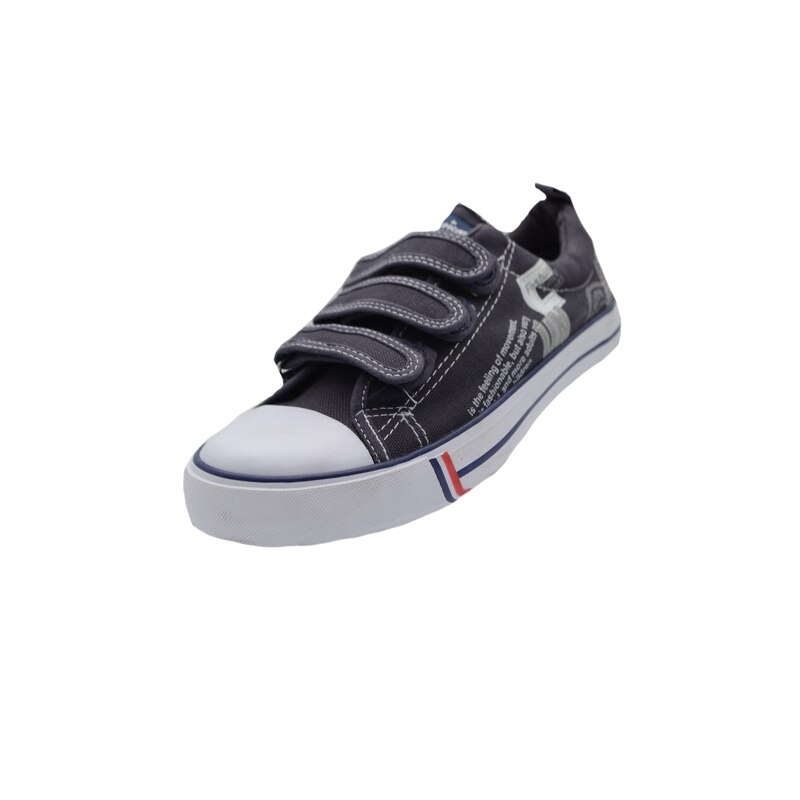 Tenisi din panza pentru baieti American Club 720/16G, Gri