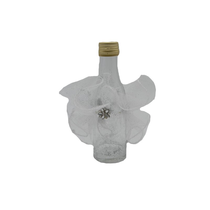 Sticluta mir pentru botez 150 ml Mini Junior 56ST, Alb