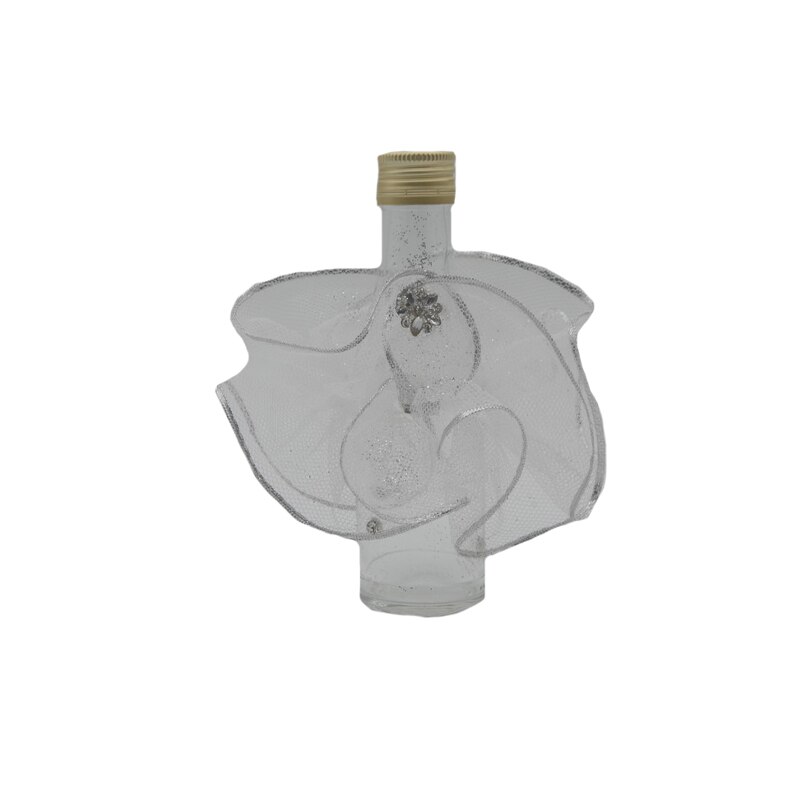 Sticluta mir pentru botez 150 ml Mini Junior 52ST, Alb
