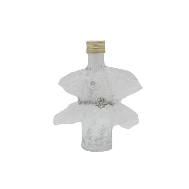Sticluta mir pentru botez 150 ml Mini Junior 51ST, Alb