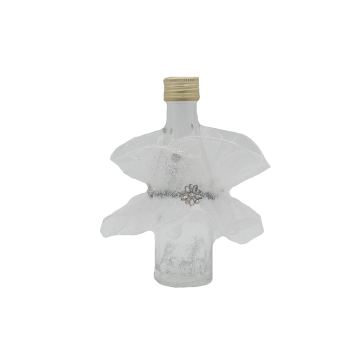 Mirha palack keresztelőhöz 150 ml Mini Junior 51ST, Fehér
