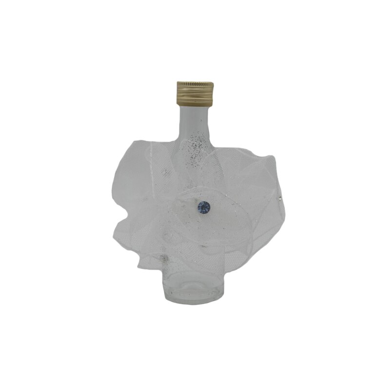 Sticluta mir pentru botez 150 ml Mini Junior 44ST, Alb