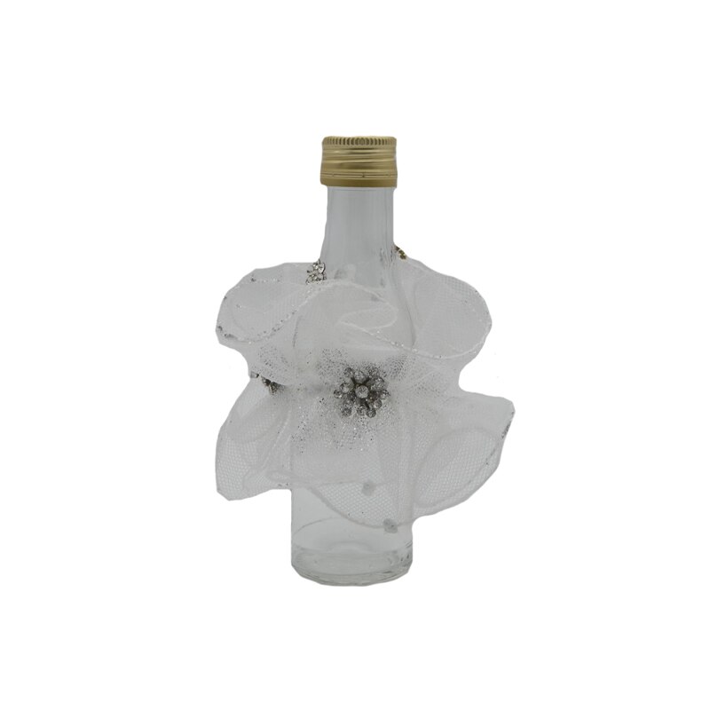 Sticluta mir pentru botez 150 ml Mini Junior 53ST, Alb