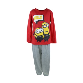 Pijama pentru baieti E Plus M Minions 806525, Multicolor, 104 cm Pijama pentru baieti E Plus M Minions 806525, Multicolor, 104 cm