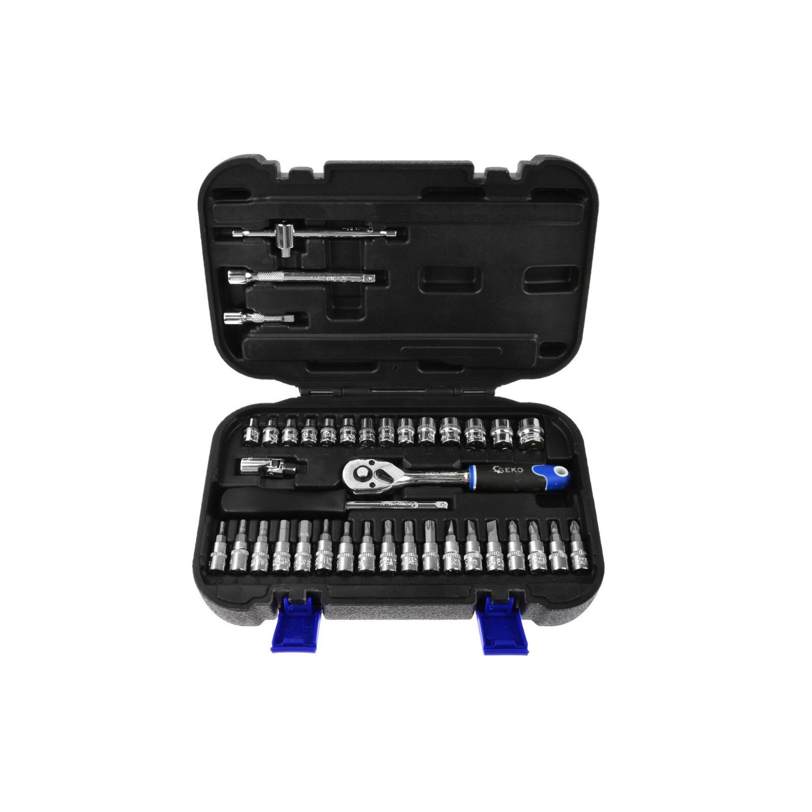 Trusa de scule, GEKO, 1/ 4, 38 piese