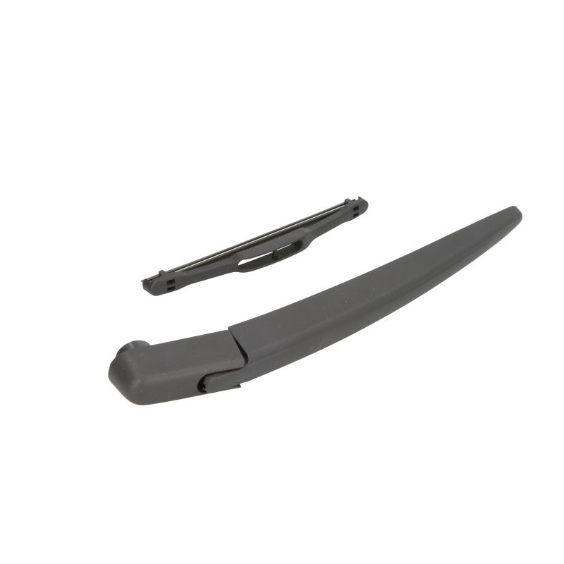 Set Brat stergator luneta, capac si lamela stergator, (3D) CITROEN DS4 04.2011 - 07.2015, negru