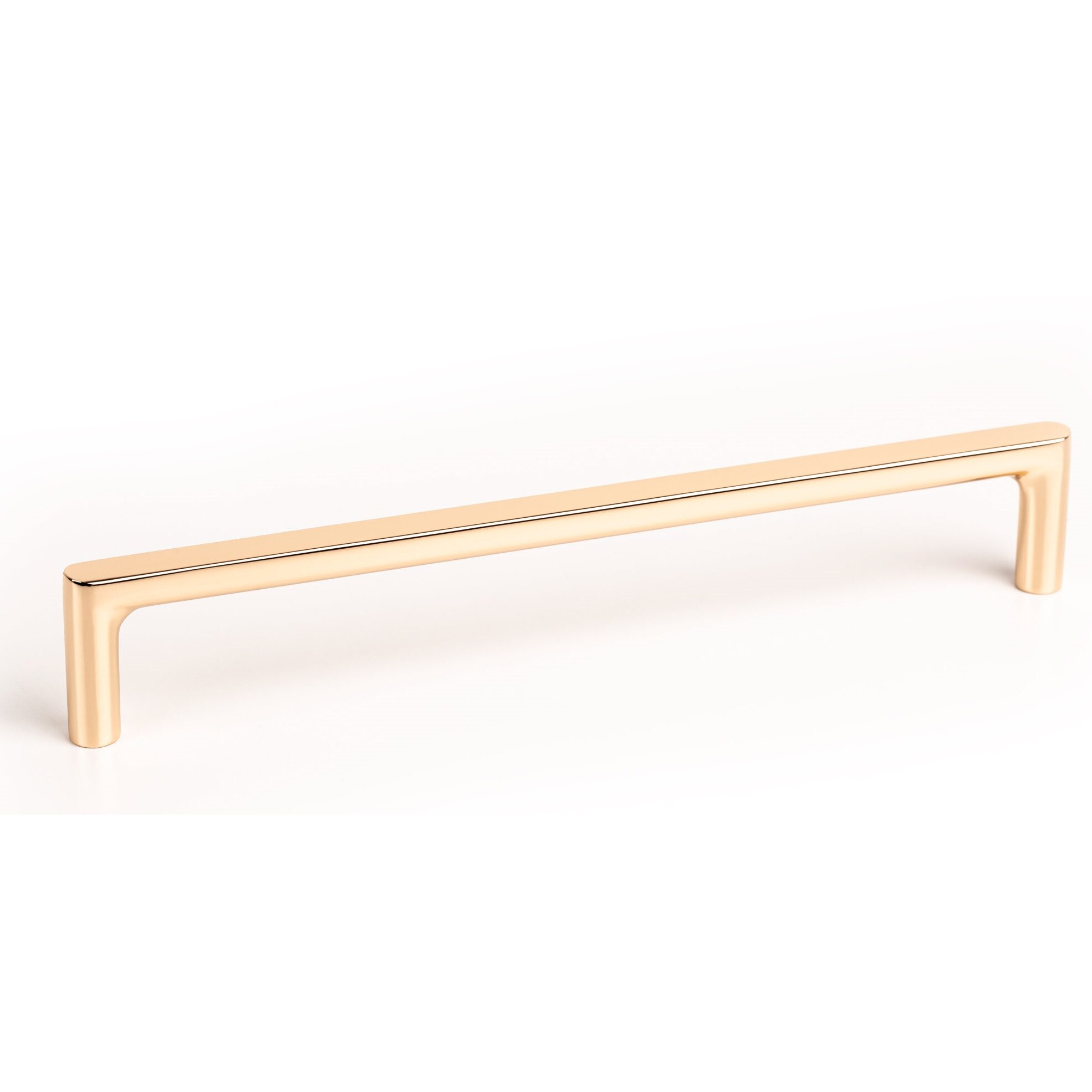 Maner pentru mobila Pura, finisaj alama lustruita, L:168 mm