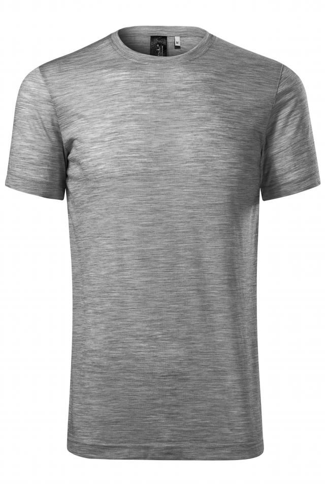 Tricou pentru barbati Merino Rise, Gri inchis