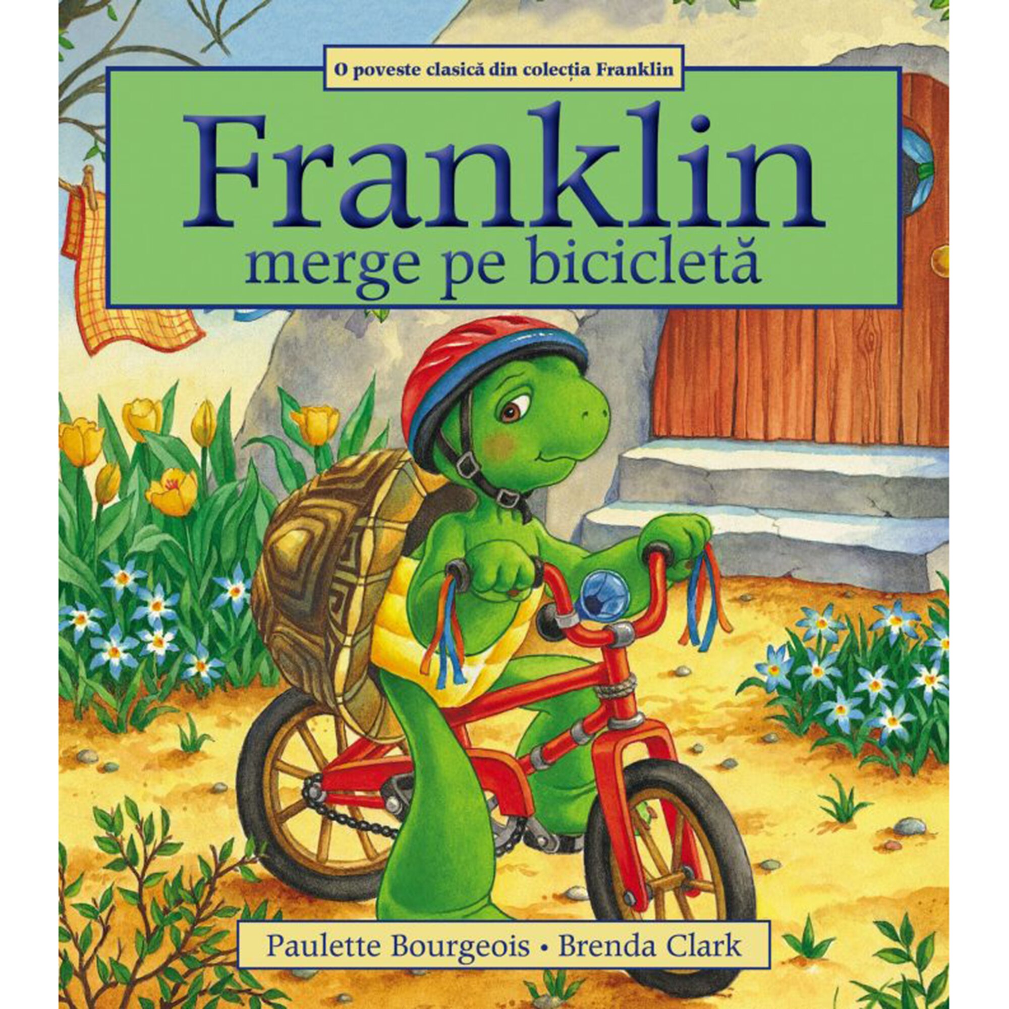 Franklin merge pe bicicleta