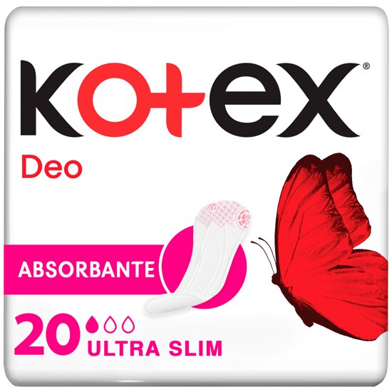 Absorbante zilnice Kotex Deo Ultra Slim, 20 buc