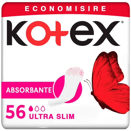 Absorbante zilnice Kotex Ultra Slim, 56 buc