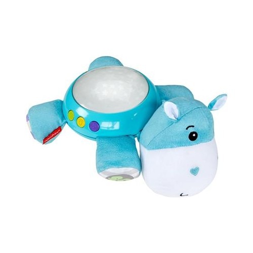 Jucarie Fisher Price Hippo Plush Projection Soother