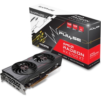 Placa video Sapphire Radeon™ RX 6700 XT PULSE, 12GB GDDR6, 192-bit Placa video Sapphire Radeon™ RX 6700 XT PULSE, 12GB GDDR6, 192-bit