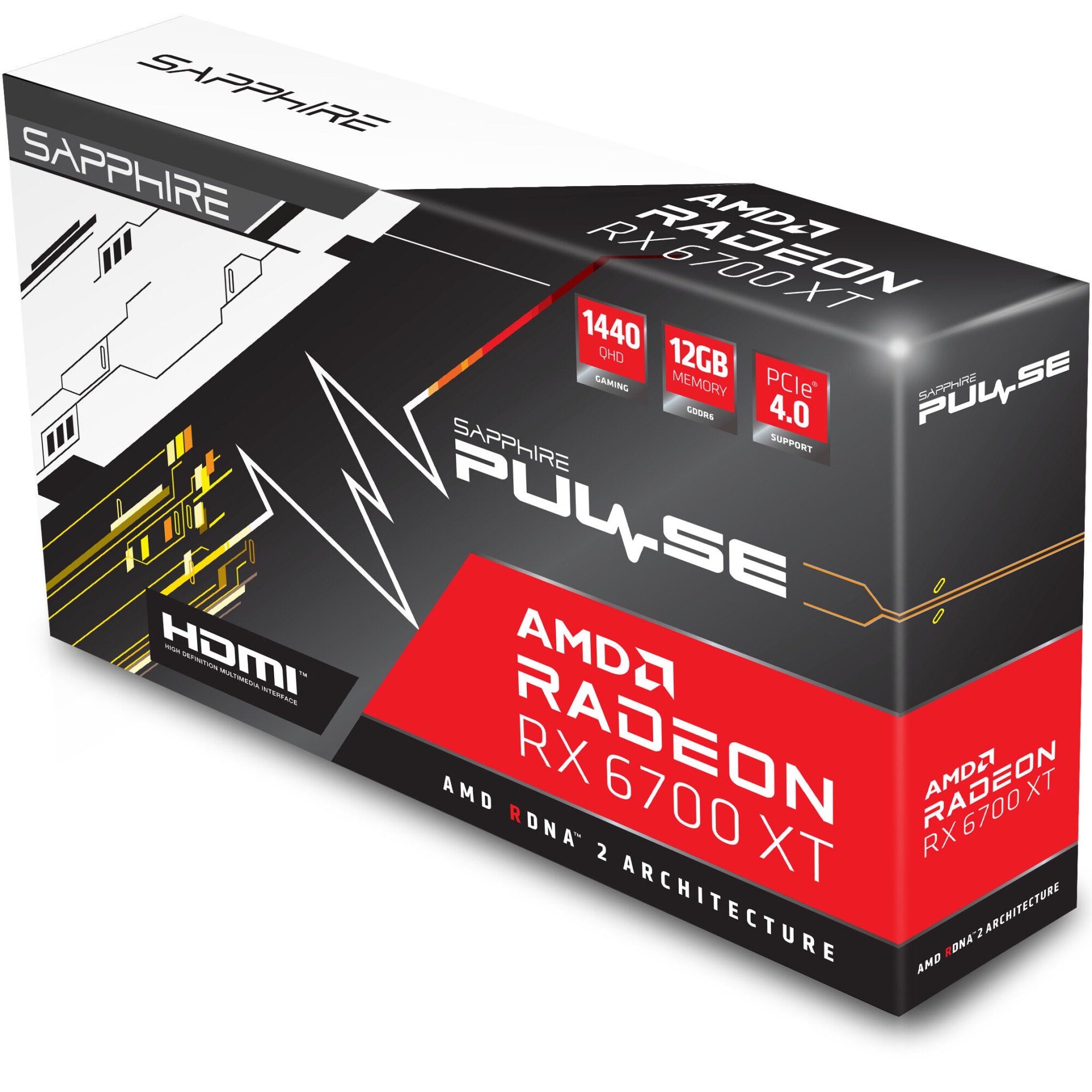 ジャンク SAPPHIRE Radeon RX 6700 XT - PCパーツ