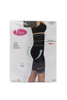 Pantaloni scurti modelatori TOP BODY EFFECT,Charme,Gri, Gri Pantaloni scurti modelatori TOP BODY EFFECT,Charme,Gri, Gri