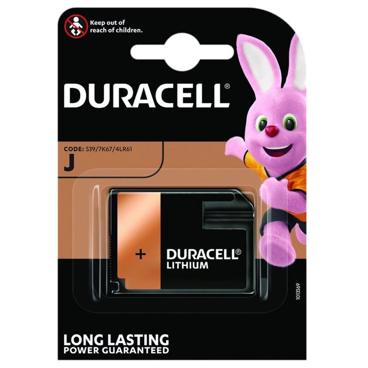 Duracell Akkumulátor, 7K67, 4LR61, 1412A, 6V