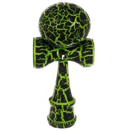 Joc de indemanare Kendama, negru verde