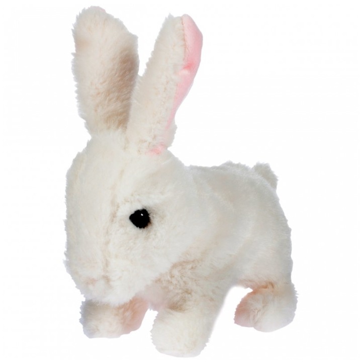 Плюшен интерактивен заек MalPlay Topaie, Движи учи и муцунка