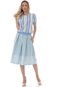 Bluza de dama, sic, ROH, cu dungi - BR2404 Bluza de dama, sic, ROH, cu dungi - BR2404