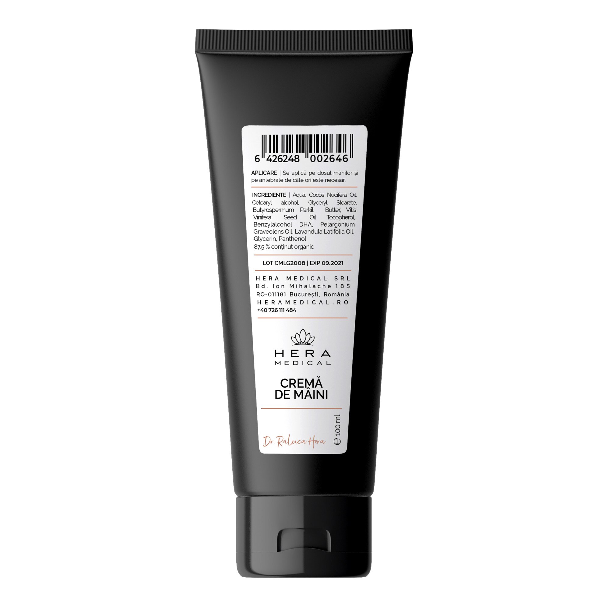 Crema De Maini Petitgrain, Hera Medical, 100 ml
