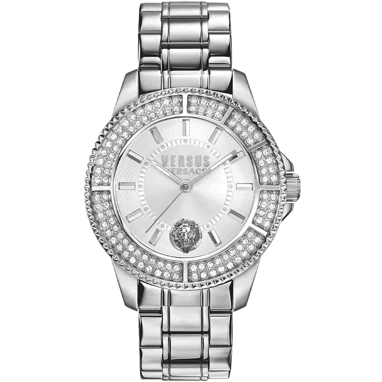Ceas de dama Versus By Versace VSPH73019, Quartz, 37mm, 5ATM, Argintiu