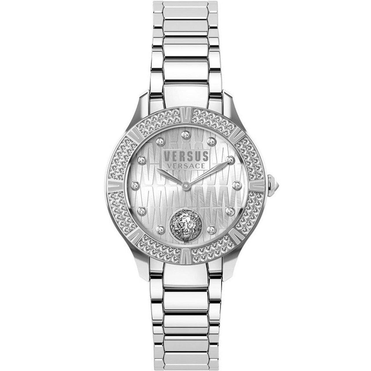 Ceas de dama Versus By Versace VSP261519, Quartz, 36mm, 5ATM, Argintiu