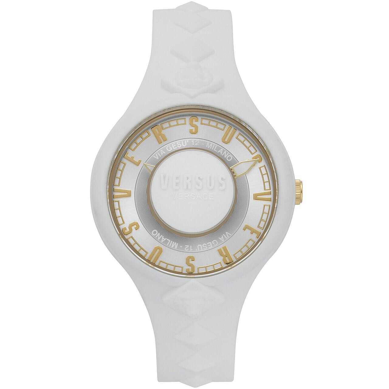 Ceas de dama Versus By Versace VSP1R0219, Quartz, 38mm, 5ATM, Alb