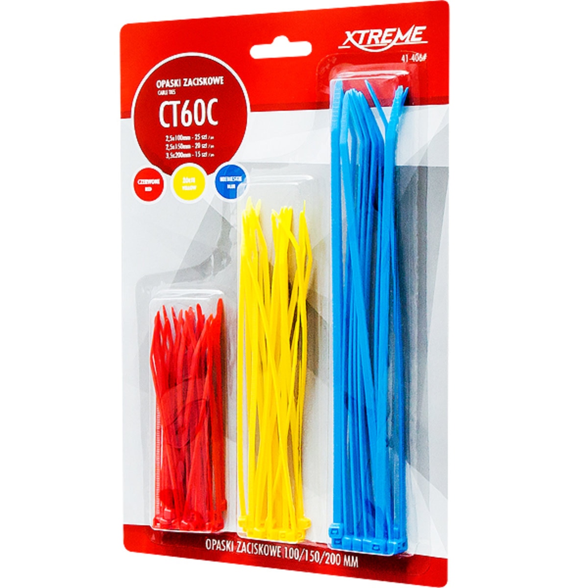 Set bride CT60C PROLECH 41-406, 2.5 / 3.5, Multicolore